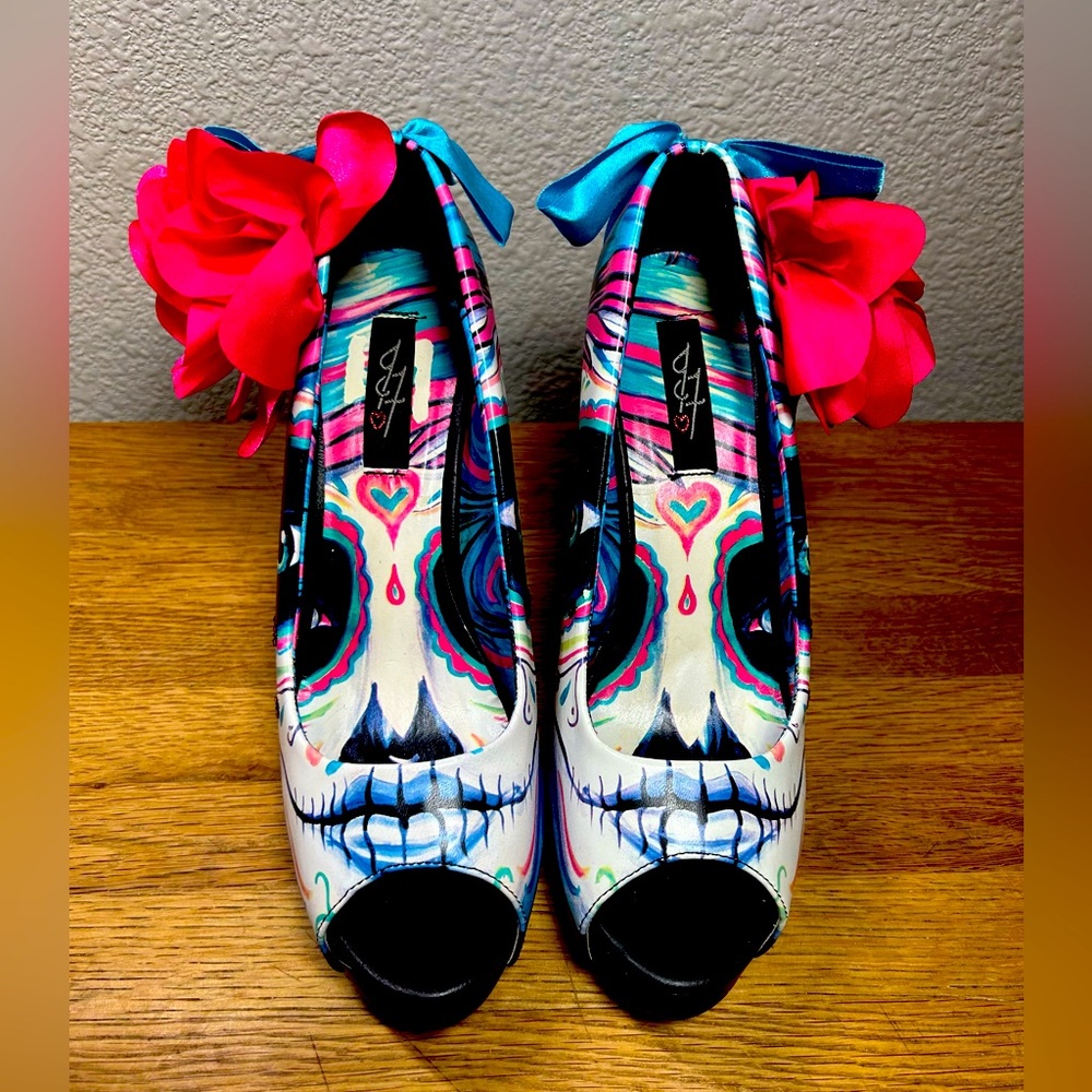 Iron fist day of the dead heels!